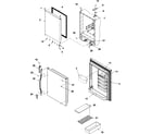 Kenmore 59675232401 refrigerator door diagram