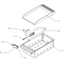 Jade RJSG4811A griddle diagram