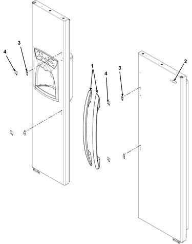 Handles and trim