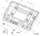 Jade RJRD3010A cooktop manifold diagram