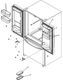 Ref dr storage & center hinges