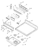 Control panel/top assembly
