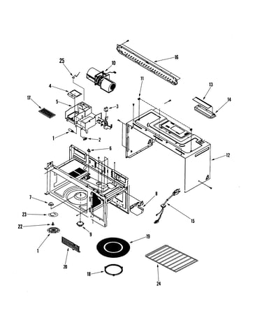 Body/cavity/blower motor