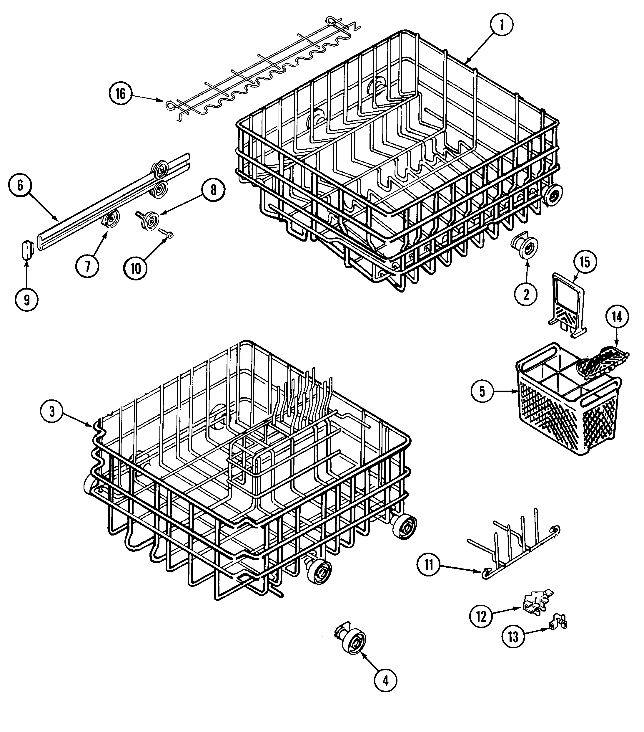 TRACK & RACK ASSEMBLY