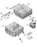 Track & rack assembly (blue creek)