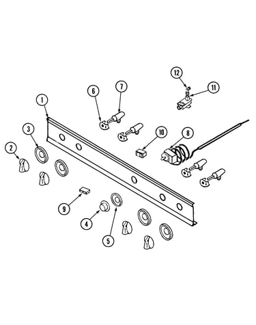 Manifold panel/gas controls