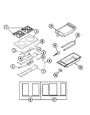 Top assembly/gas controls