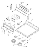 Control panel/top assembly