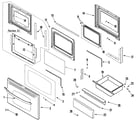 Amana AER5722CAS door/drawer (stl) diagram