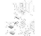 Amana ABB1922FEB0 interior cabinet & freezer shelving diagram