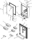 Refrigerator door
