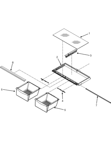 Crisper assembly