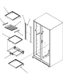 Refrigerator shelves