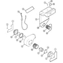 Jenn-Air SVE47100W blower assembly (plenum) diagram