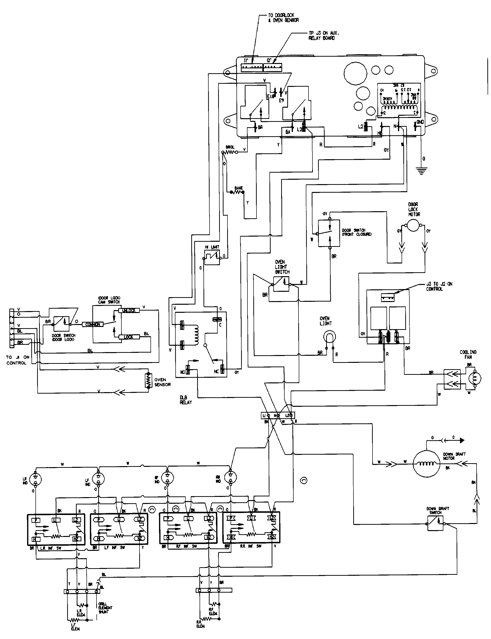 WIRING INFORMATION (SVE47100BC/WC)