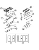 Top assembly/gas controls