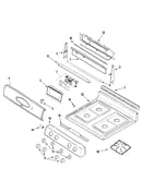 Control panel/top assembly