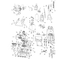 Hoover F6032-900 complete assembly diagram