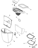 Dirt cup assembly