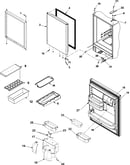 Refrigerator door