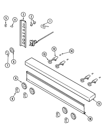 Manifold panel/gas controls