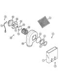 Blower assembly-plenum