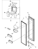 Refrigerator door