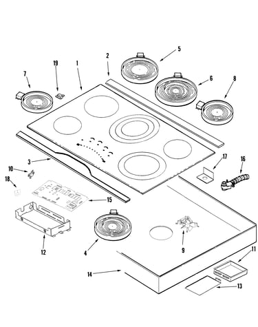 Top assembly/body