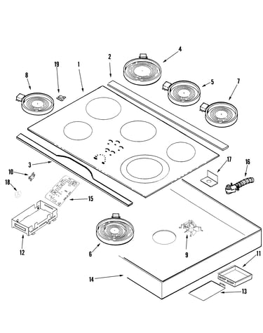 Top assembly/body