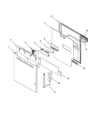 Control panel & door