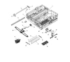 Maytag NDB8630AWZ rail & rack assembly (upr) diagram