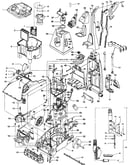 Motor, hose, cleaningtools, handle, tank