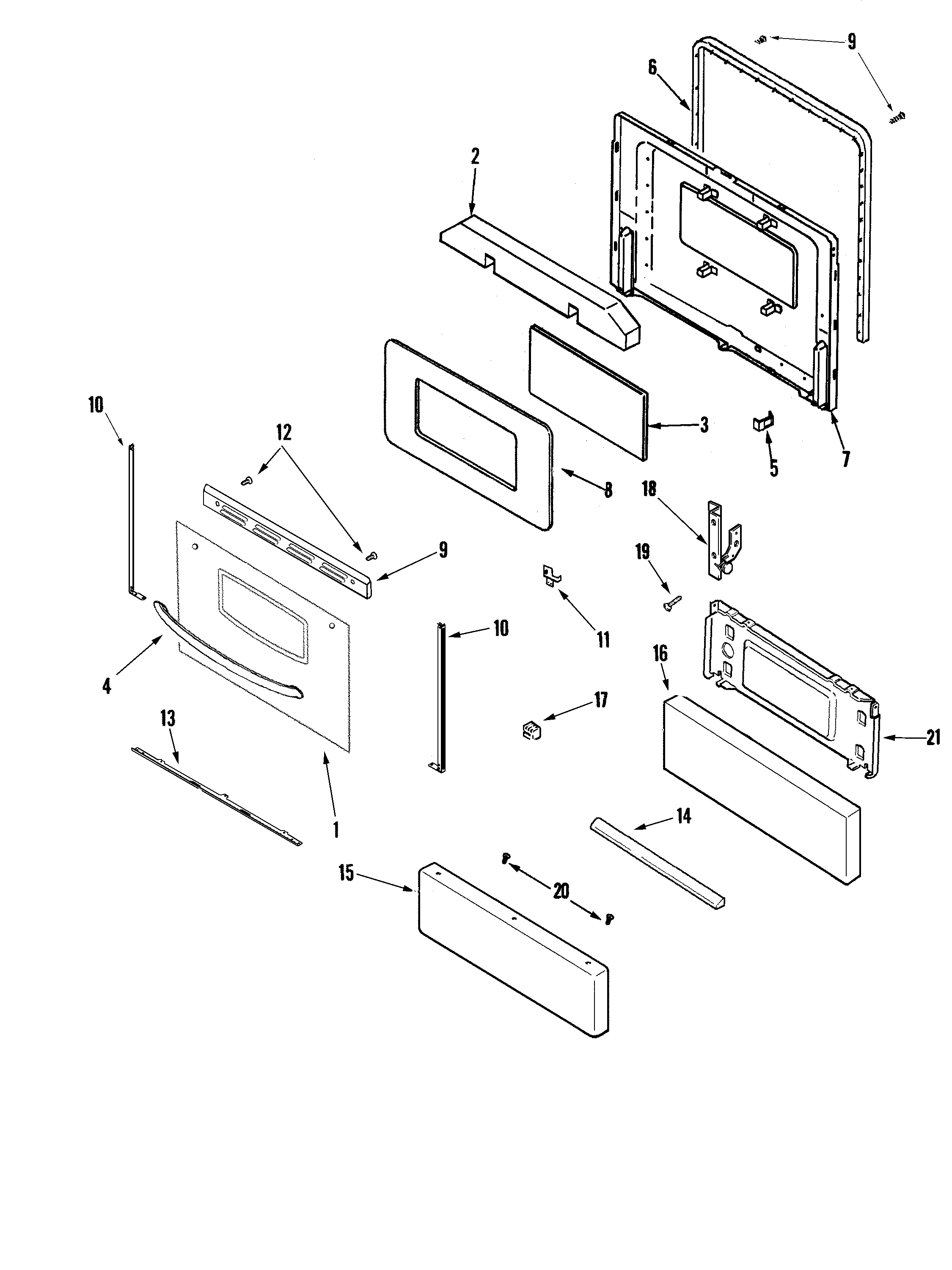 Door/drawer (adh adt)