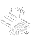 Control panel/top assembly