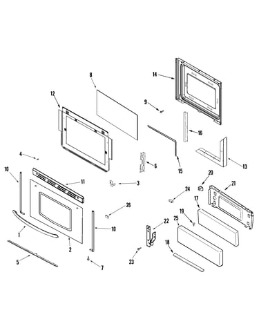 Door/drawer (series 14)