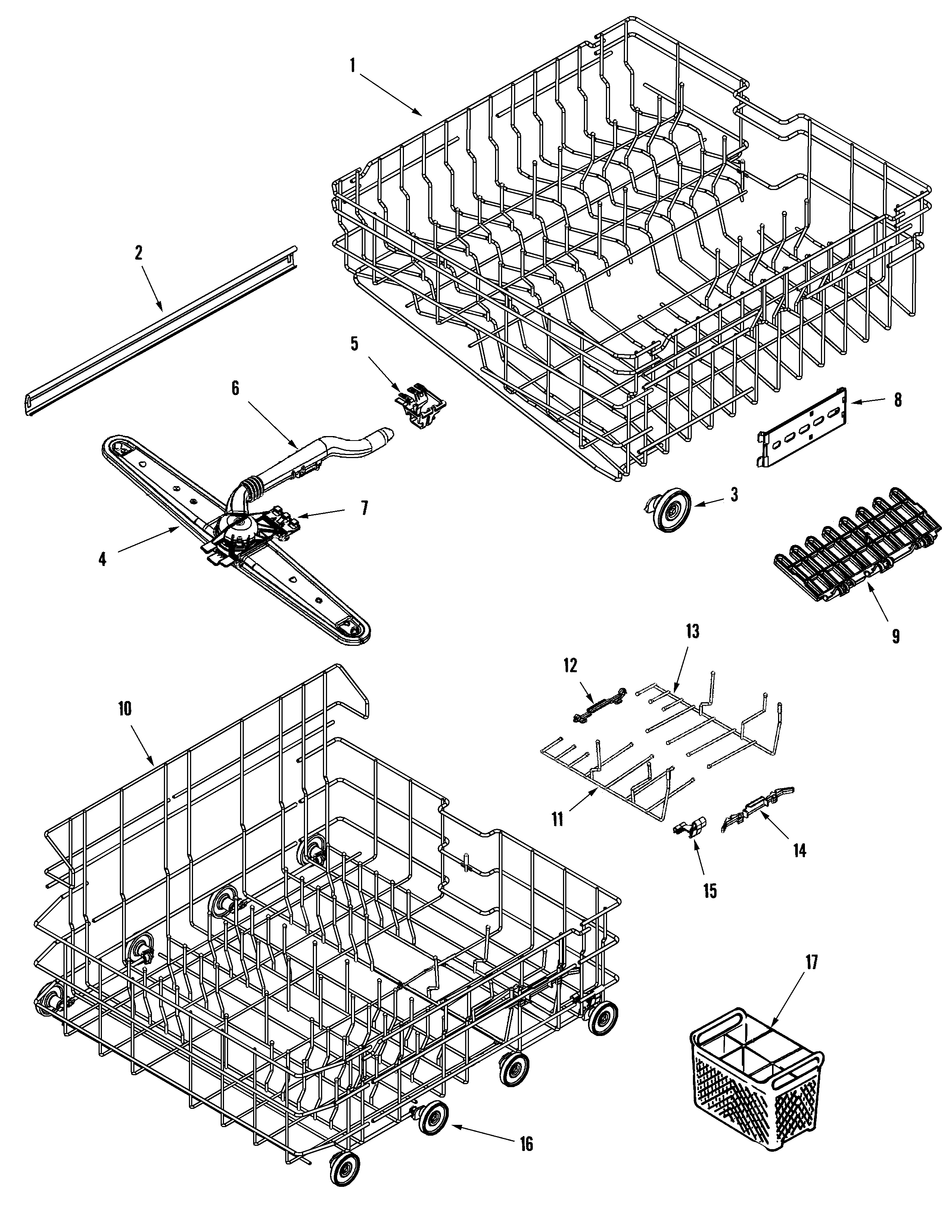 RAIL & RACK ASSEMBLY