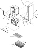 Interior cabinet & freezer shelving