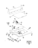 Top cover, console & lid switch