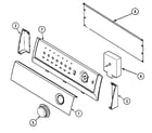 Magic Chef CYG1004AWW control panel diagram