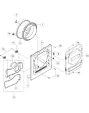Cabinet front - duct