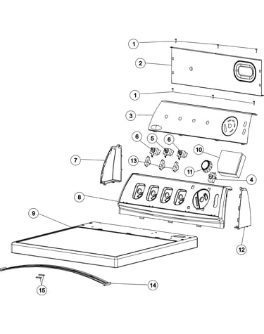 Control panel & top