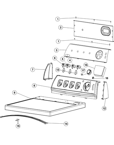 Control panel & top