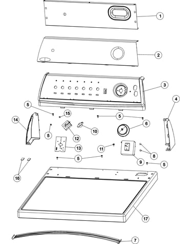 Control panel & top