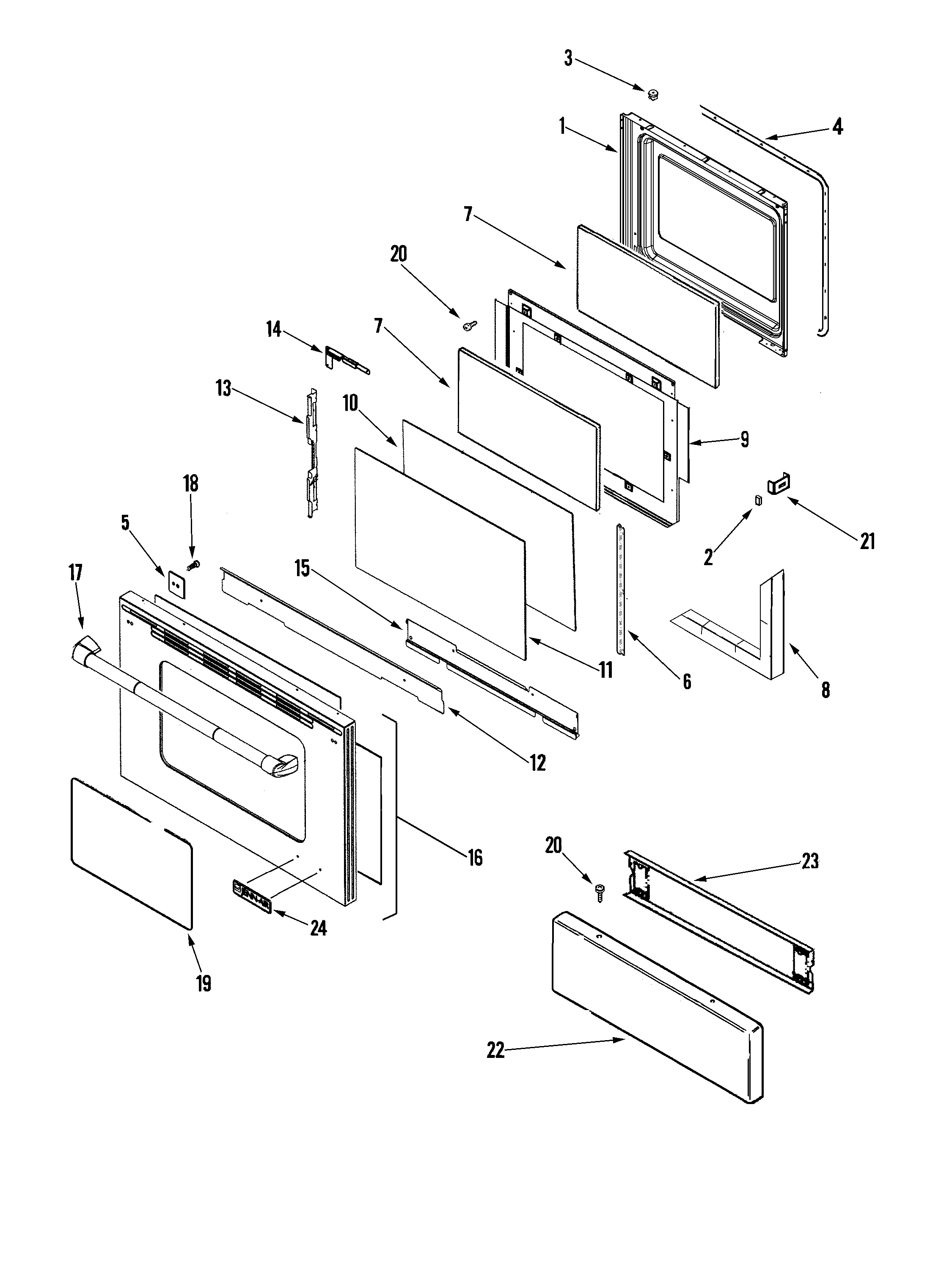Door/access panel (ser pre 11)
