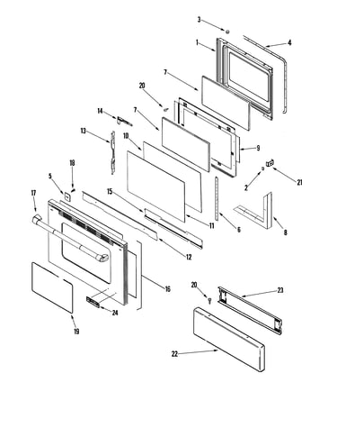 Door/access panel (ser pre 11)