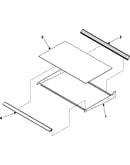 Refrigerator shelves
