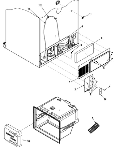 Cabinet back