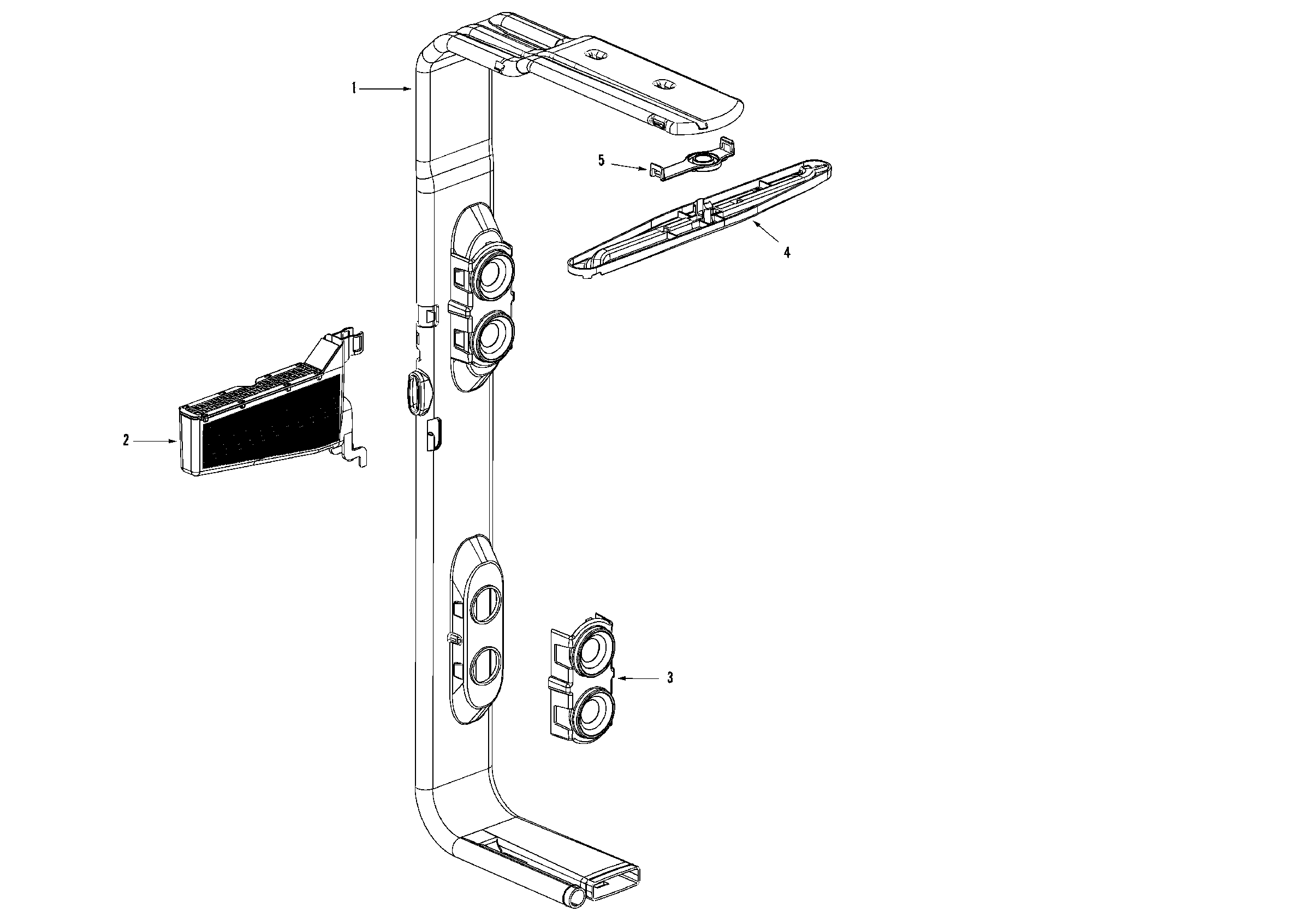 Water distribution assembly
