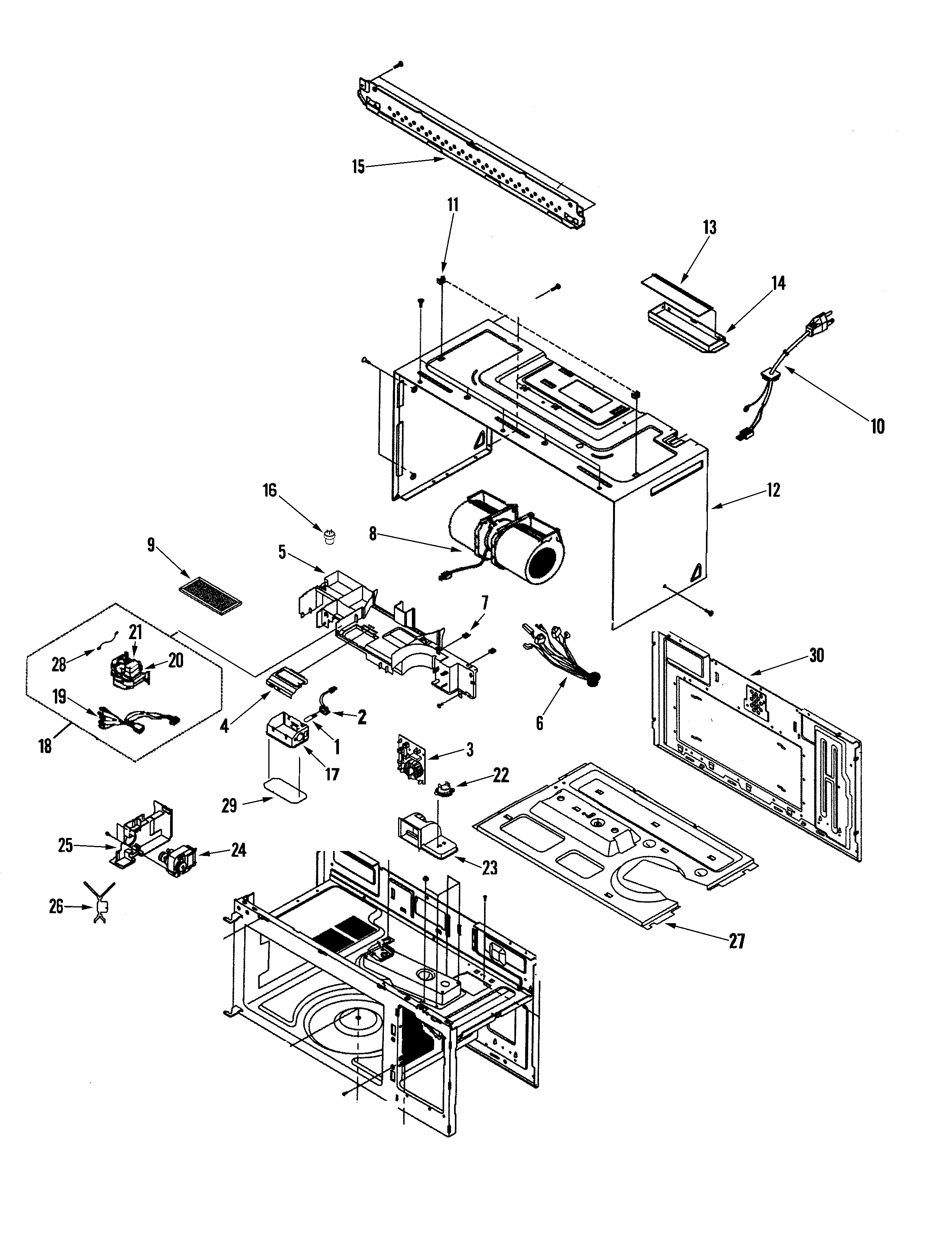 BODY/BLOWER MOTOR