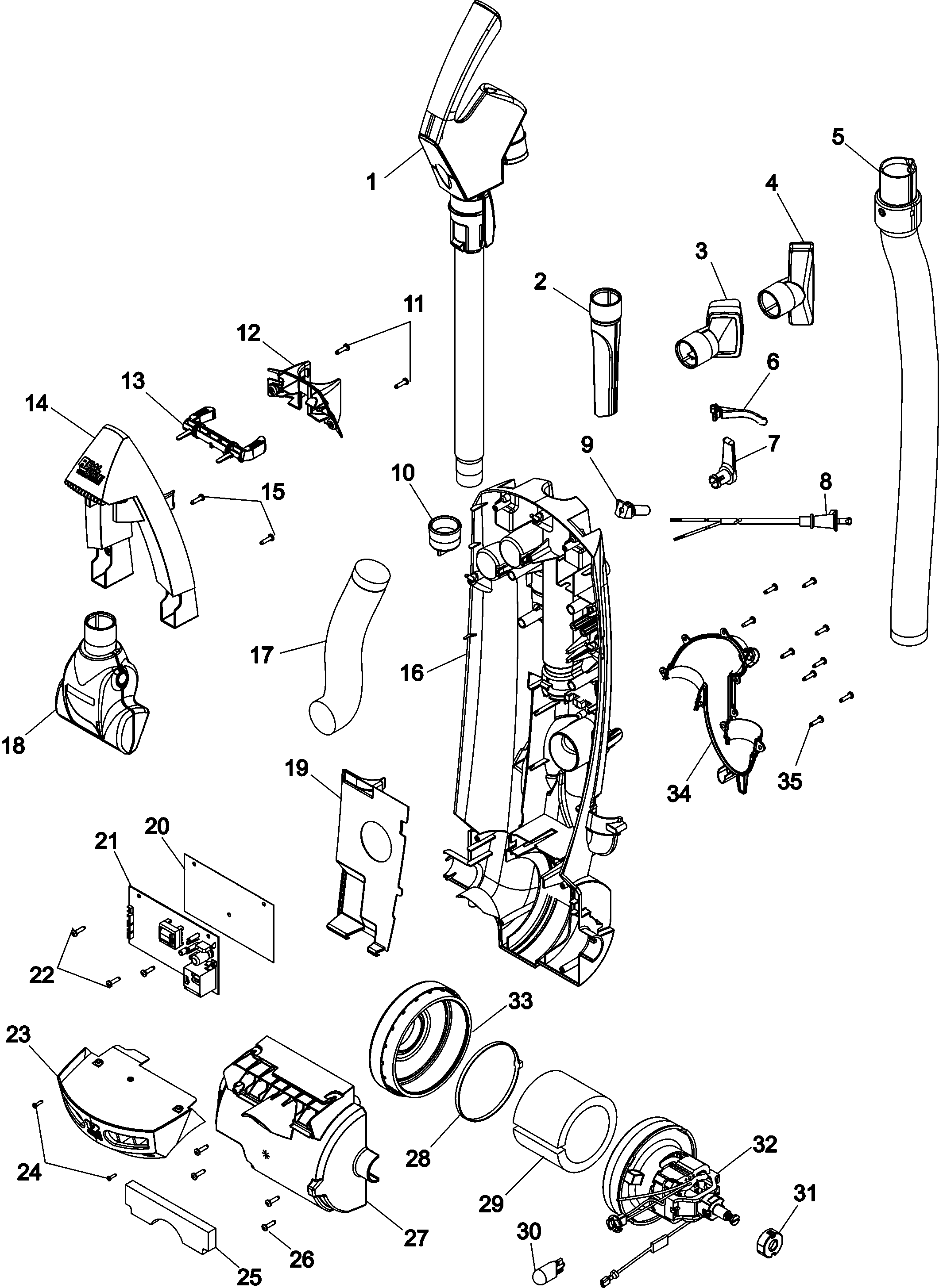 Upper housing assembly